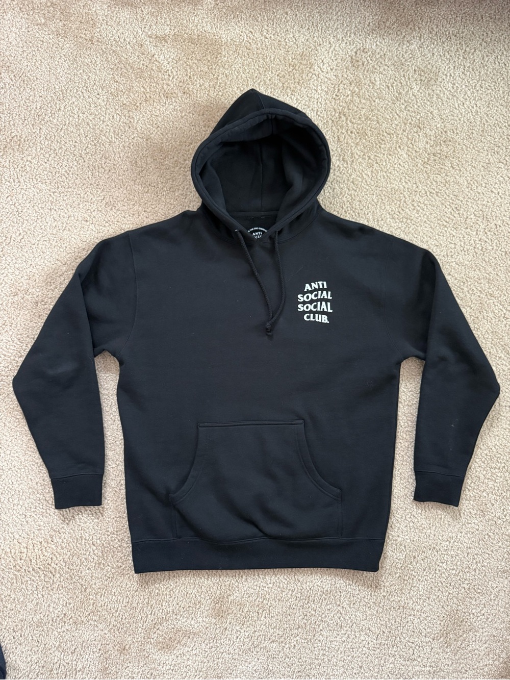 Anti Social Social Club Mind Games Black Hoodie